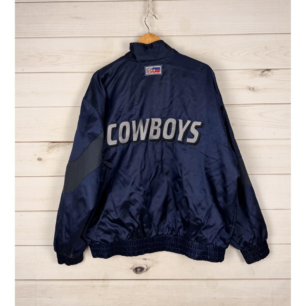 Vintage Dallas Cowboys Pullover Jacket Mens XL NFL Football Logo Athletic 90s - Picture 2 of 12